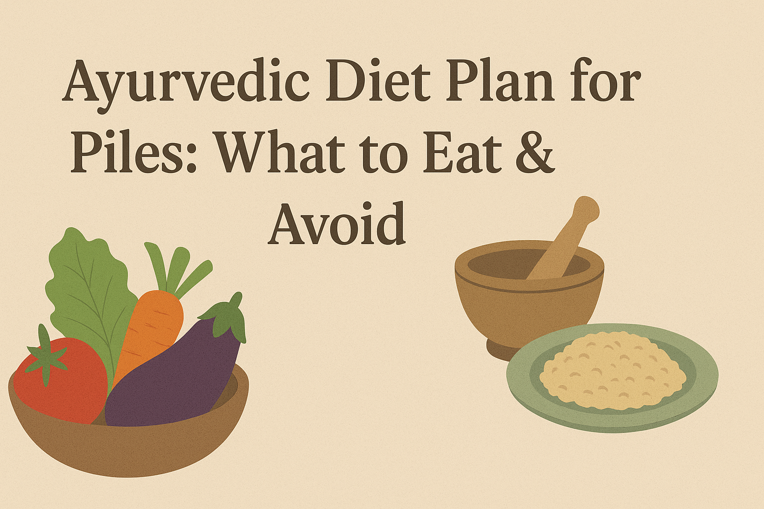 Ayurvedic Diet Plan for Piles What to Eat & Avoid
