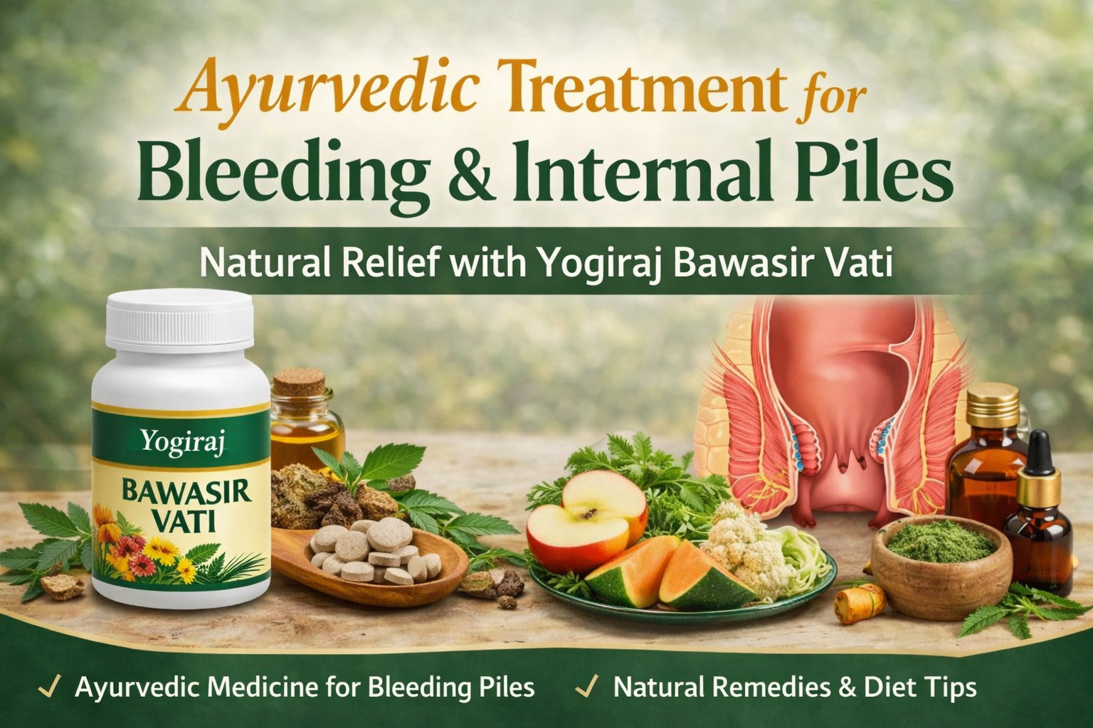 Ayurvedic Treatment for Bleeding & Internal Piles