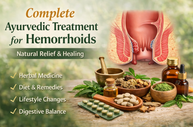 Complete Ayurvedic Treatment for Hemorrhoids